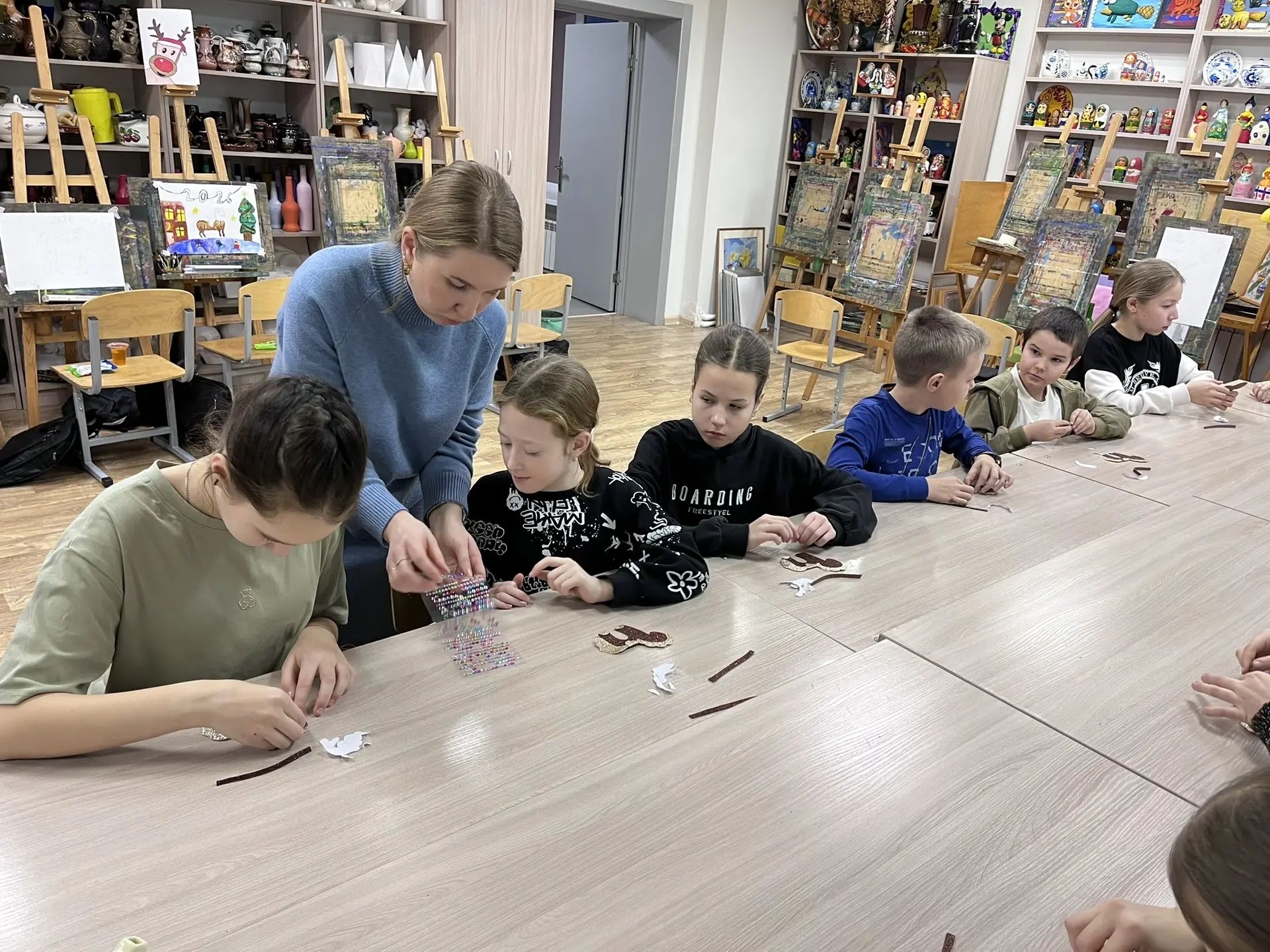 Мастер-класс «Игрушка на ёлку» в школе искусств «Сэлэт»