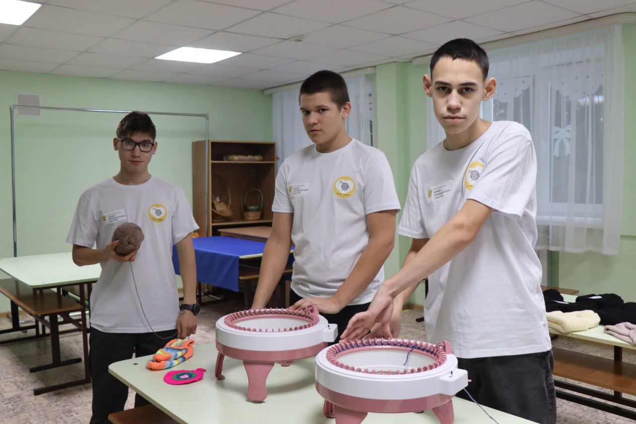 В Нурлатской школе-интернате запустили проект «Нити судьбы» на средства президентского гранта