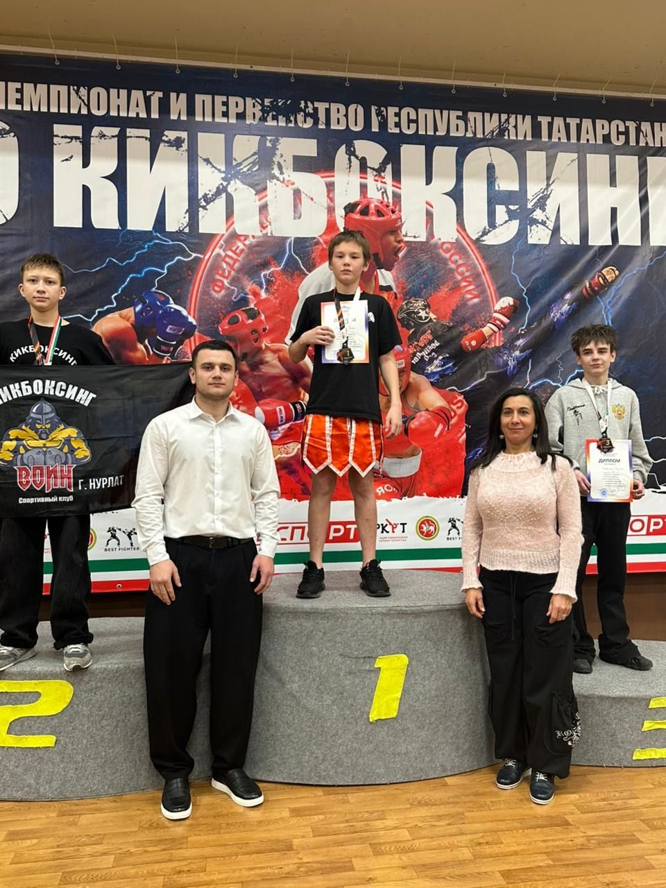 Нурлатские кикбоксёры отличились на первенстве республики: итоги соревнований в Набережных Челнах