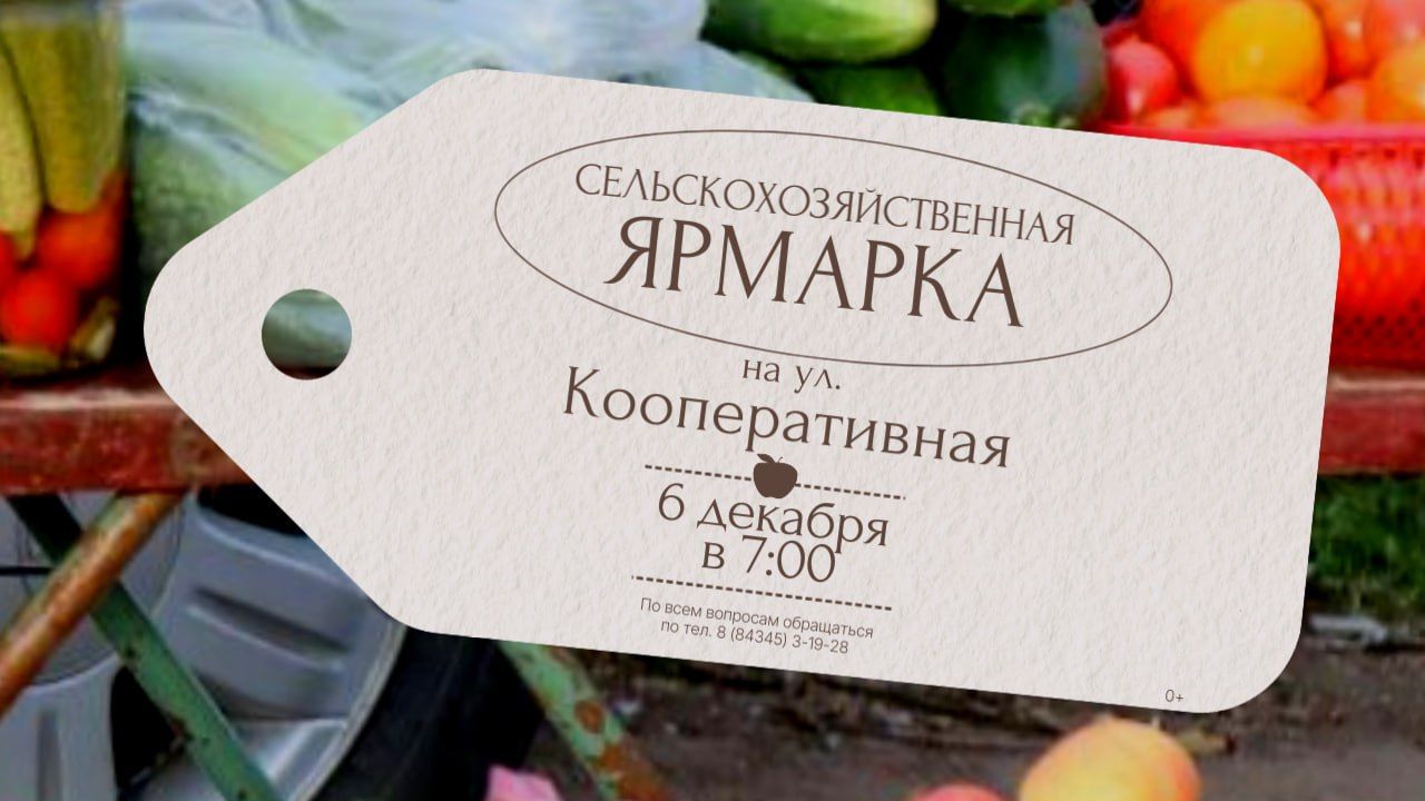 В Нурлате пройдет зимняя сельскохозяйственная ярмарка
