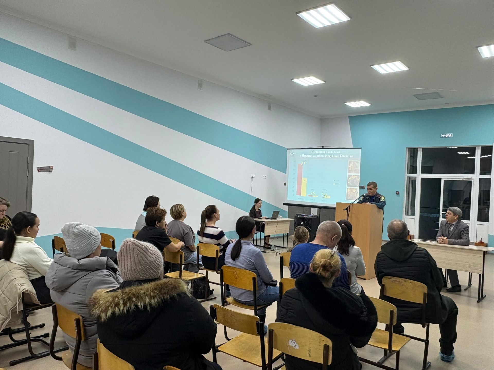 В Нурлатской школе №8 обсудили, как уберечь дом от пожара