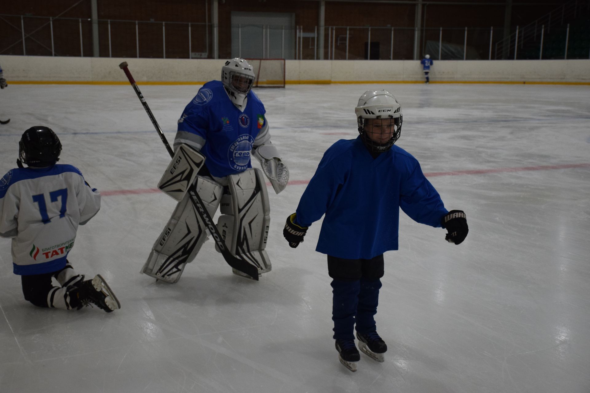 В спортшколе «Ледок» работает адаптивная хоккейная группа для особенных детей