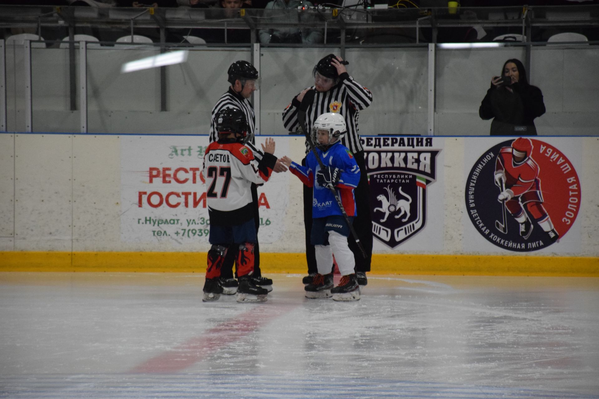 Финальные игры республиканского этапа Всероссийских соревнований «Золотая шайба» в Нурлате: борьба за победу