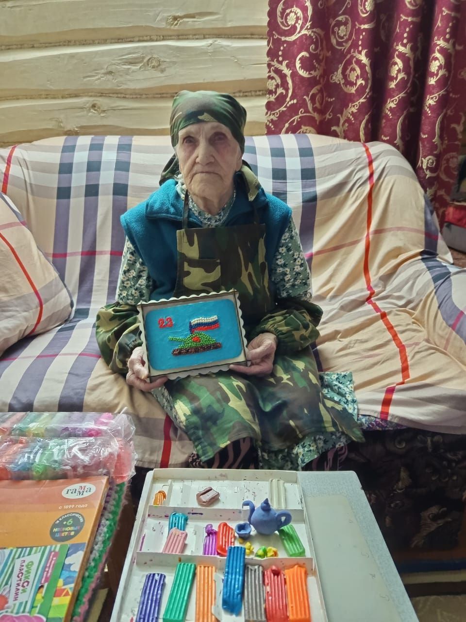 Пластилиновые шедевры к Дню защитника Отечества создают нурлатские рукодельницы