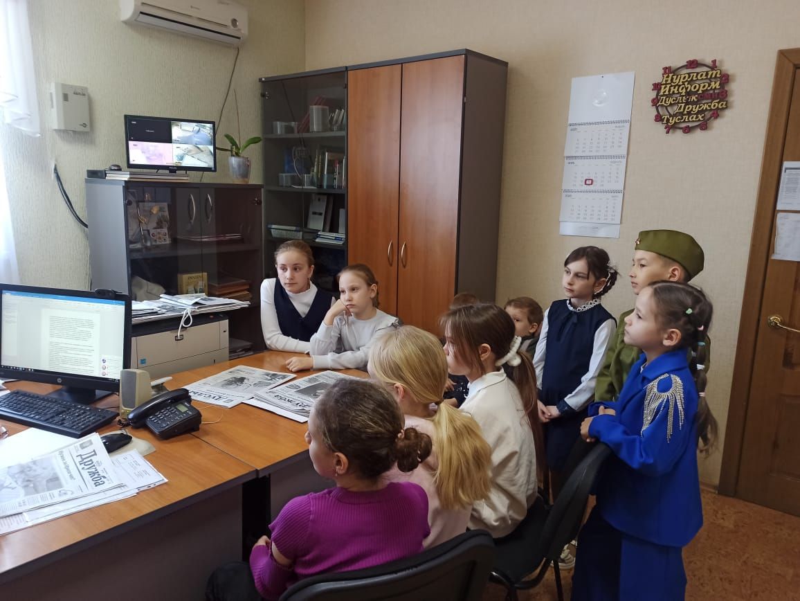 Старт в журналистику юным нурлатцам дает «Нурлат-информ»