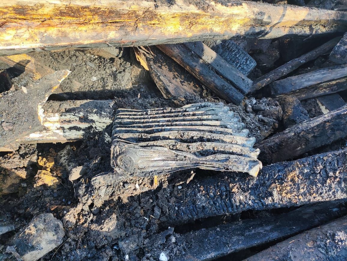 В Нурлатском районе сгорел частный дом из-за неисправного электронагревательного прибора