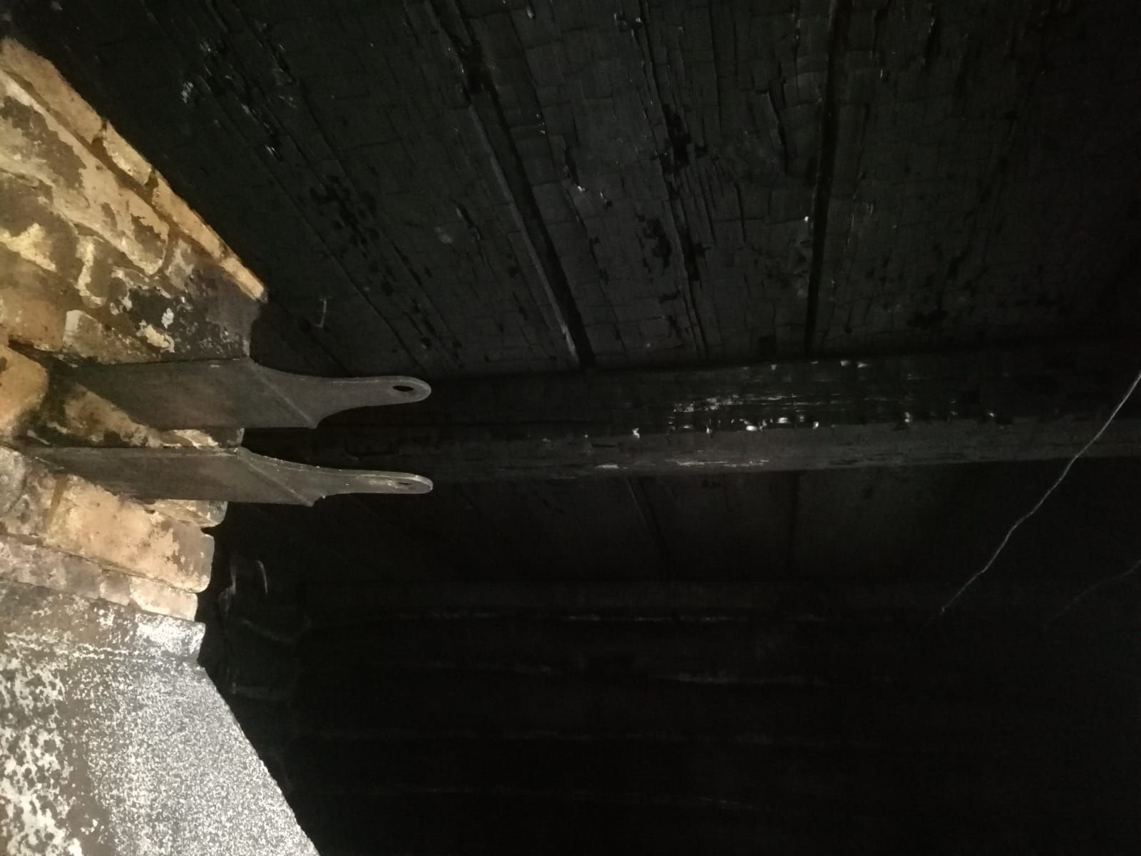 В Нурлате сгорела частная баня из-за неисправности печной трубы