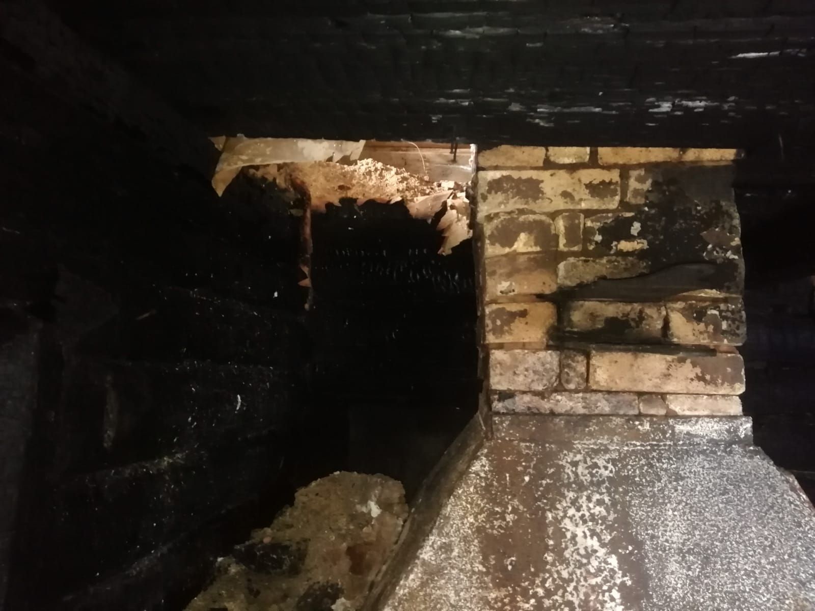 В Нурлате сгорела частная баня из-за неисправности печной трубы