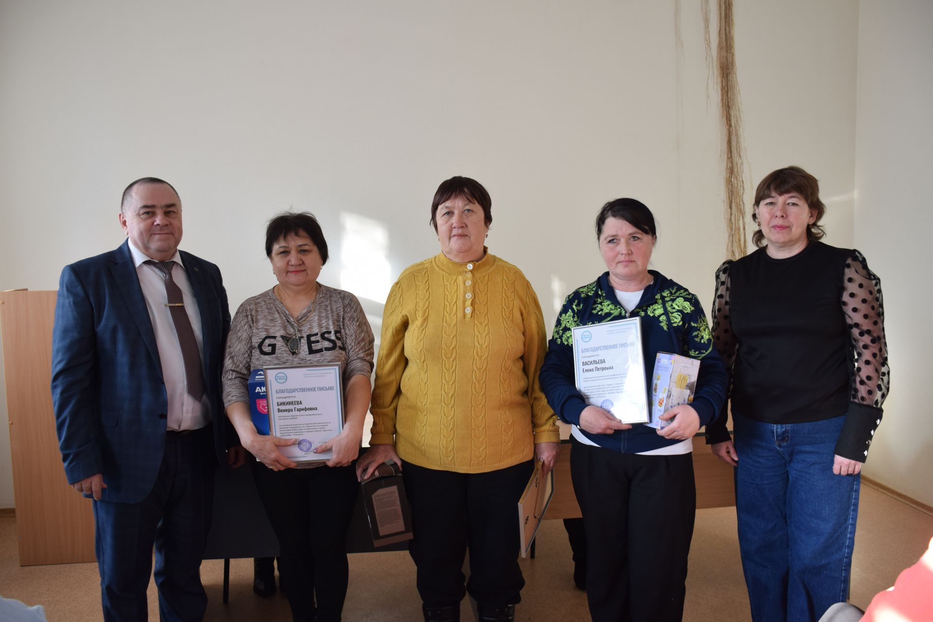 «Нурлат-информ» наградил почтальонов за активное участие в подписной кампании на районную газету