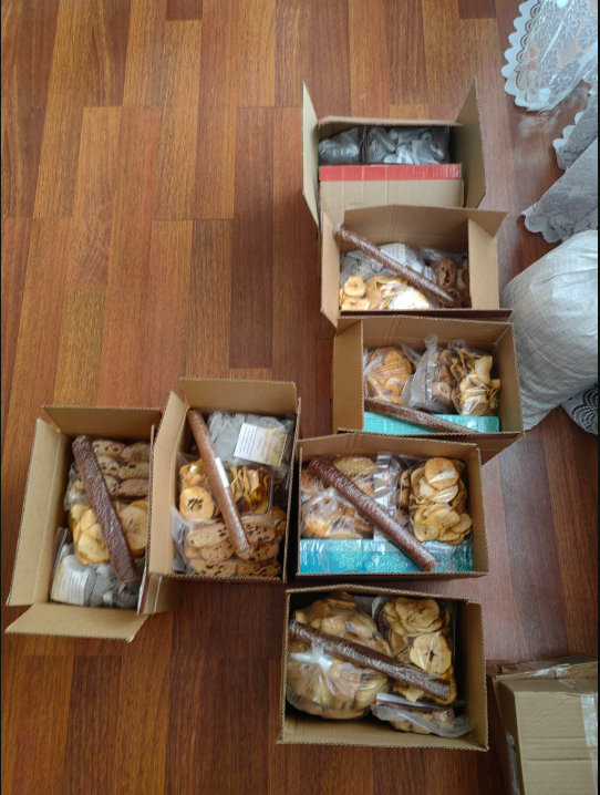 Команда нурлатских волонтеров отправила бойцам очередную партию домашней еды