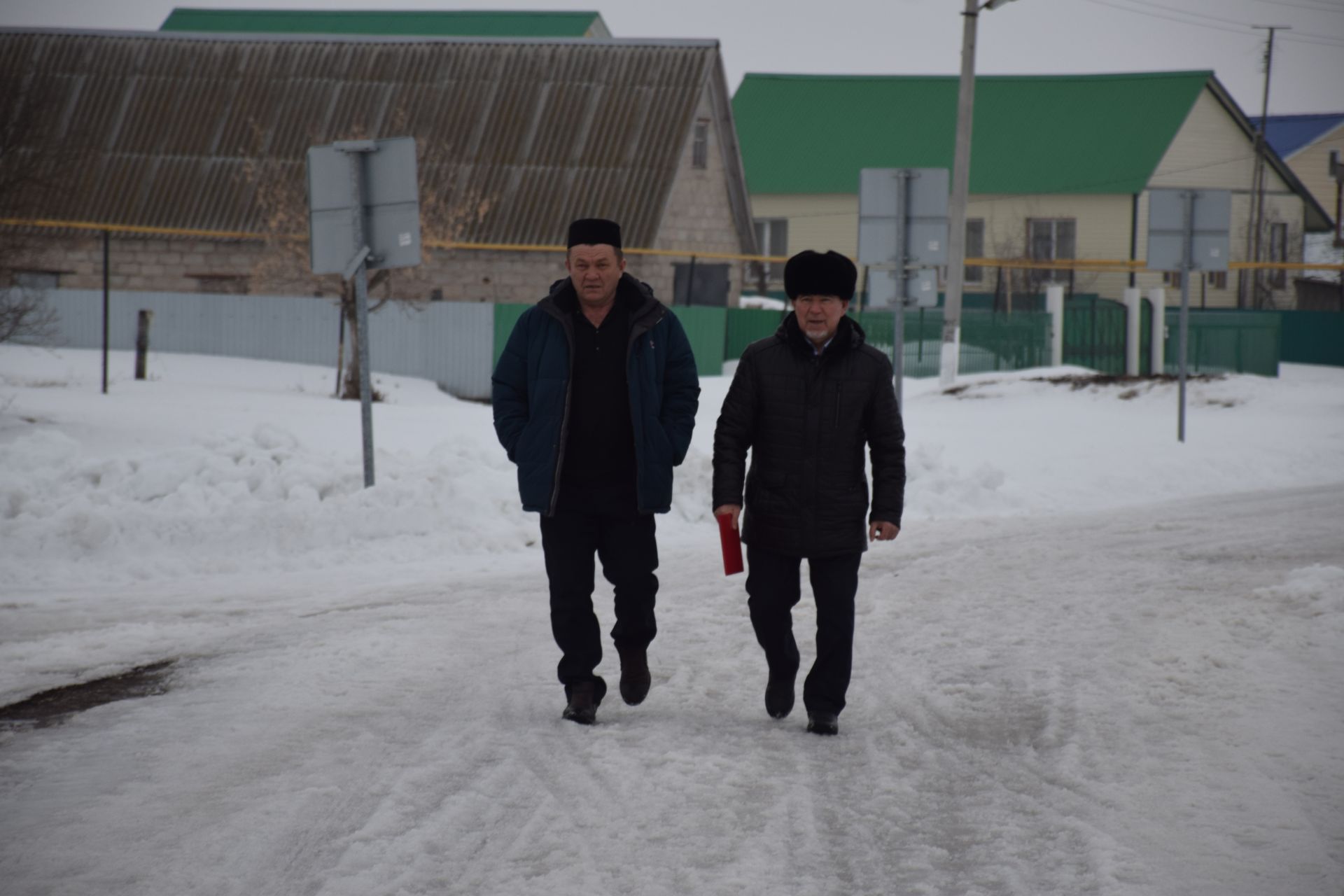 Минталип Минеханов провел традиционный коллективный ифтар для жителей родного села