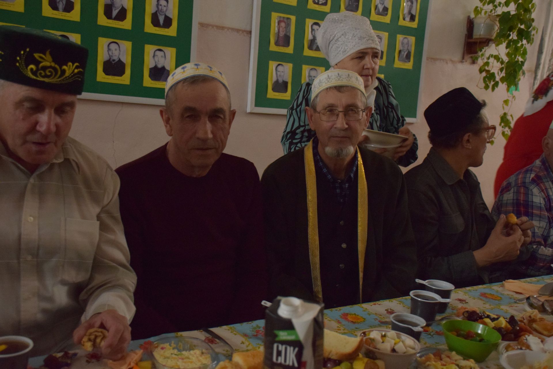 Минталип Минеханов провел традиционный коллективный ифтар для жителей родного села