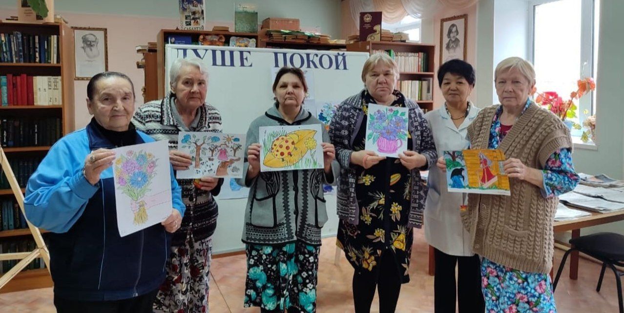 Конкурс рисунков «Весна идёт!» прошёл в Нурлатском доме-интернате
