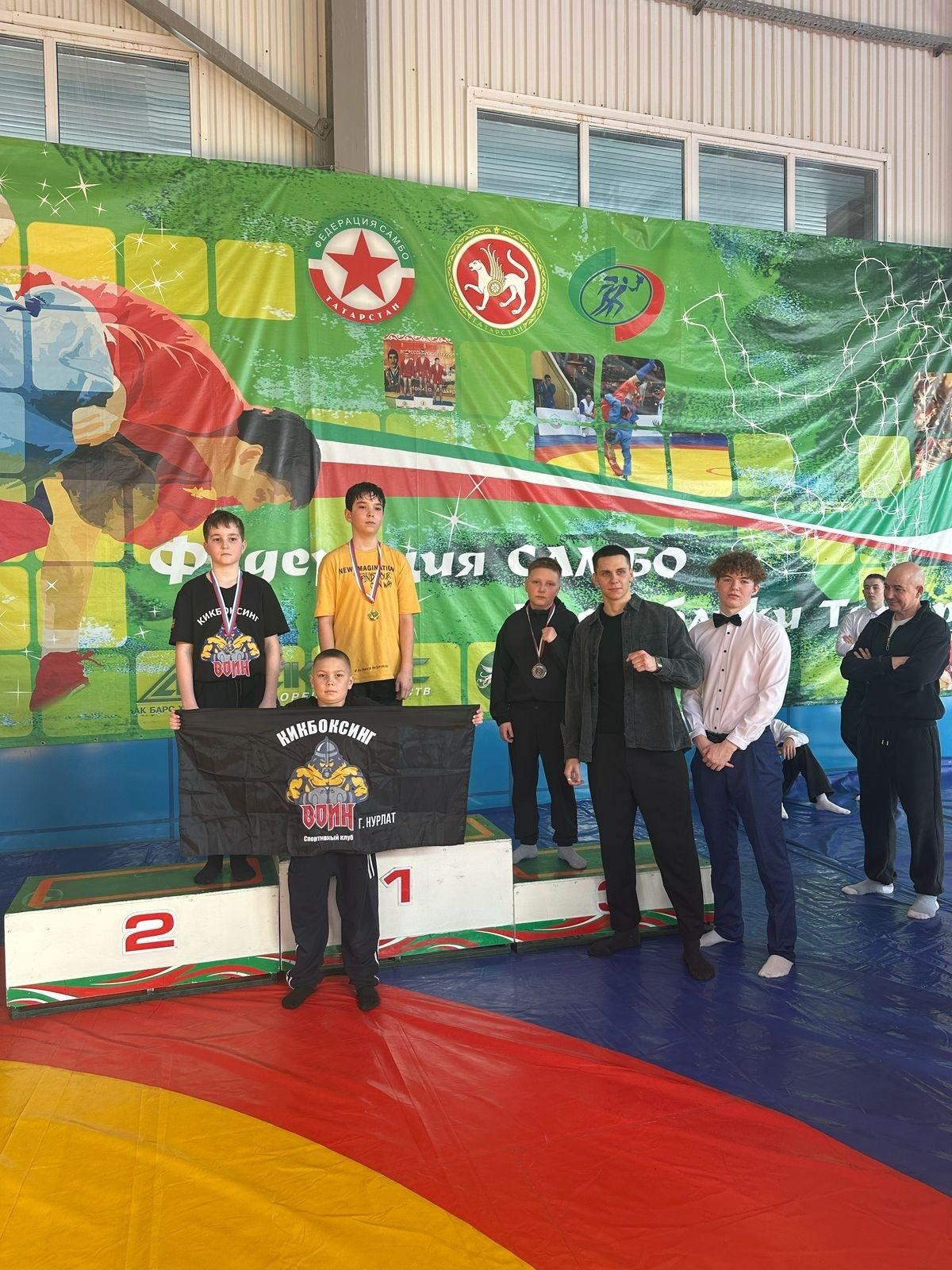 Первенство Нурлата по кикбоксингу: юные спортсмены сразились за звания лучших
