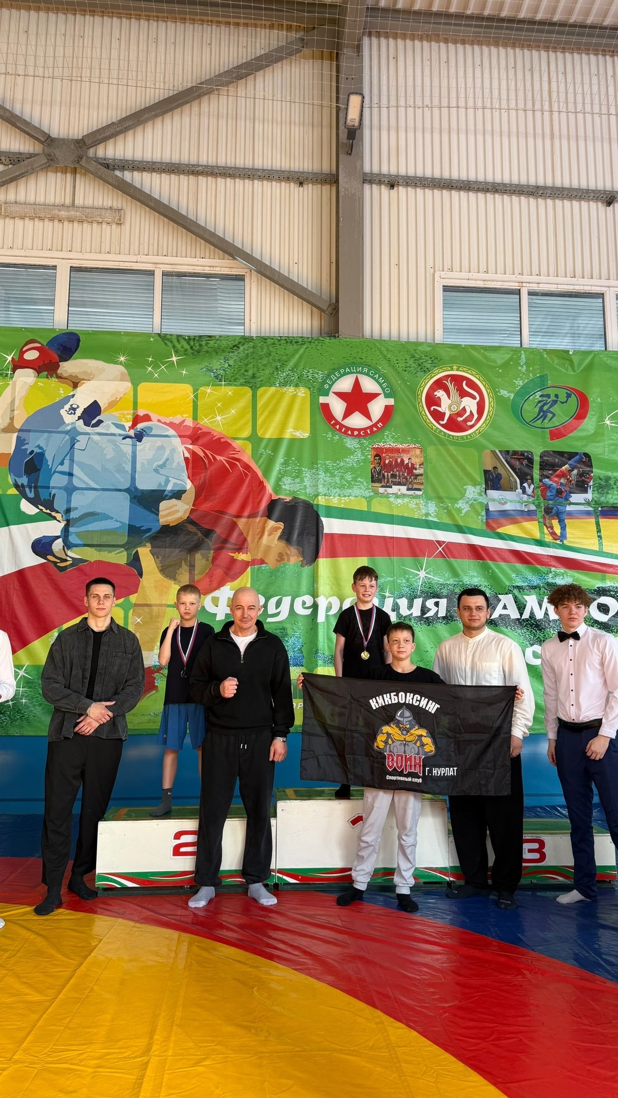Первенство Нурлата по кикбоксингу: юные спортсмены сразились за звания лучших