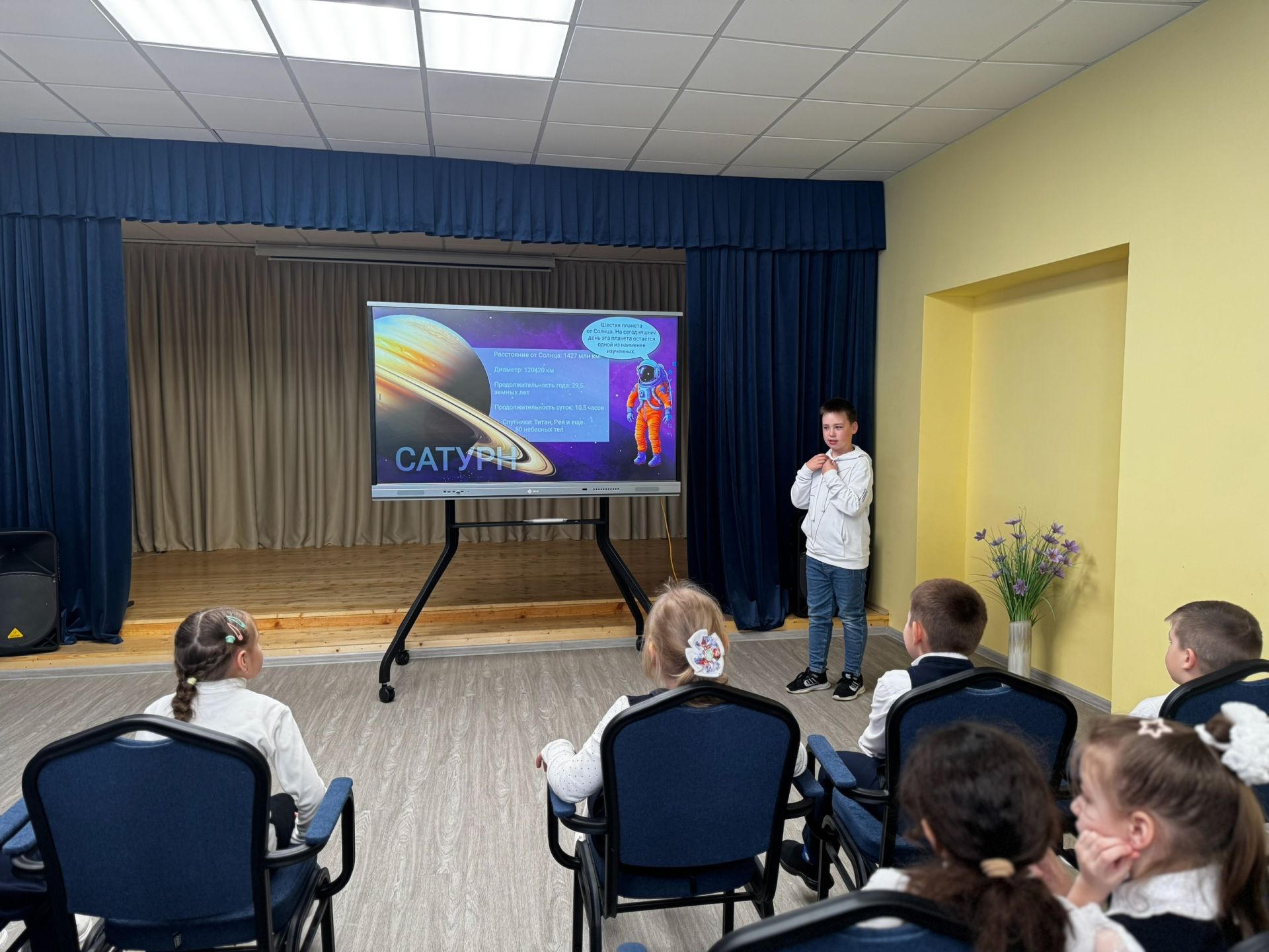 Юные астрономы Нурлатской школы №2 отправились в космическое путешествие