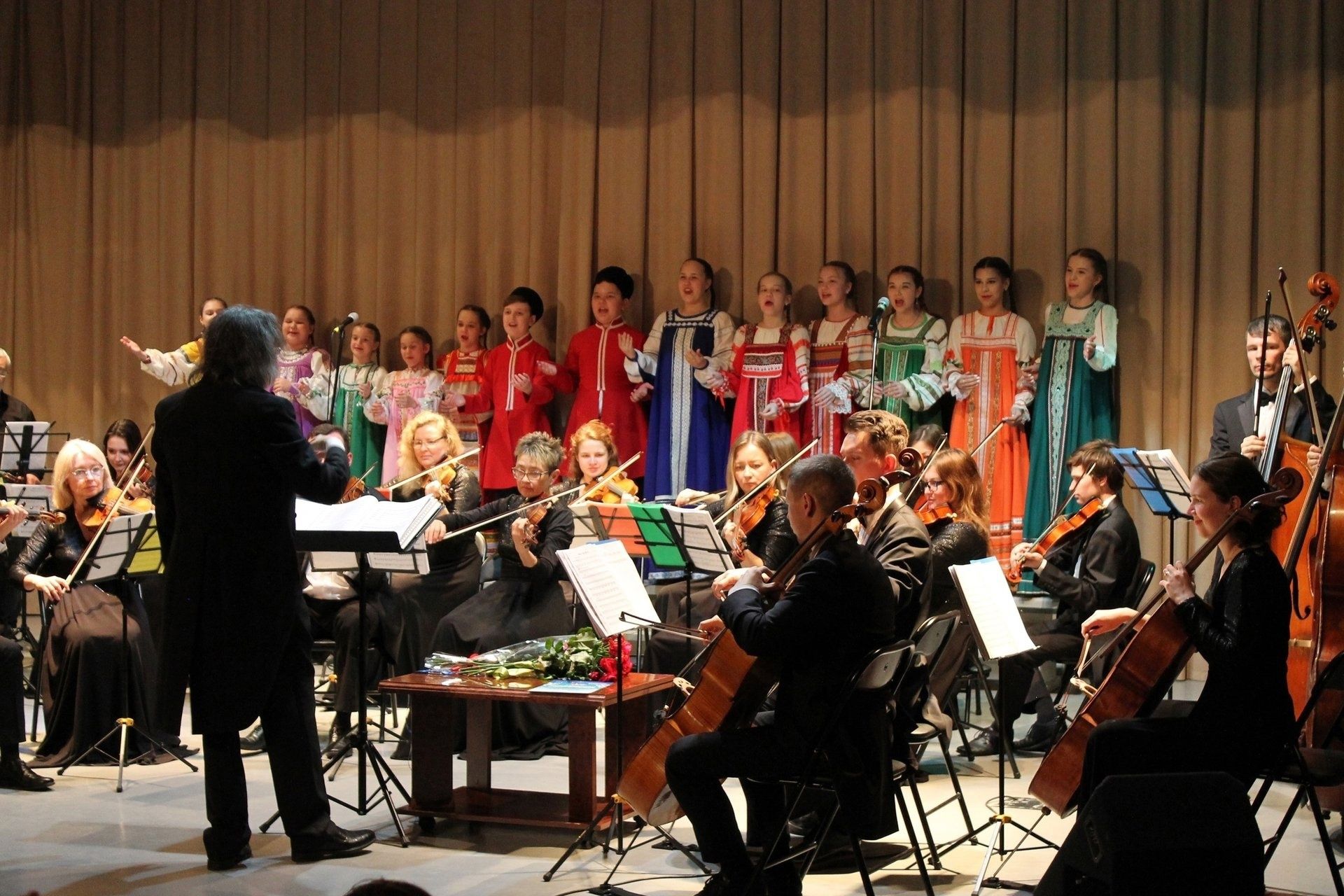 Юные таланты Нурлата выступили с известным оркестром «La Primavera»