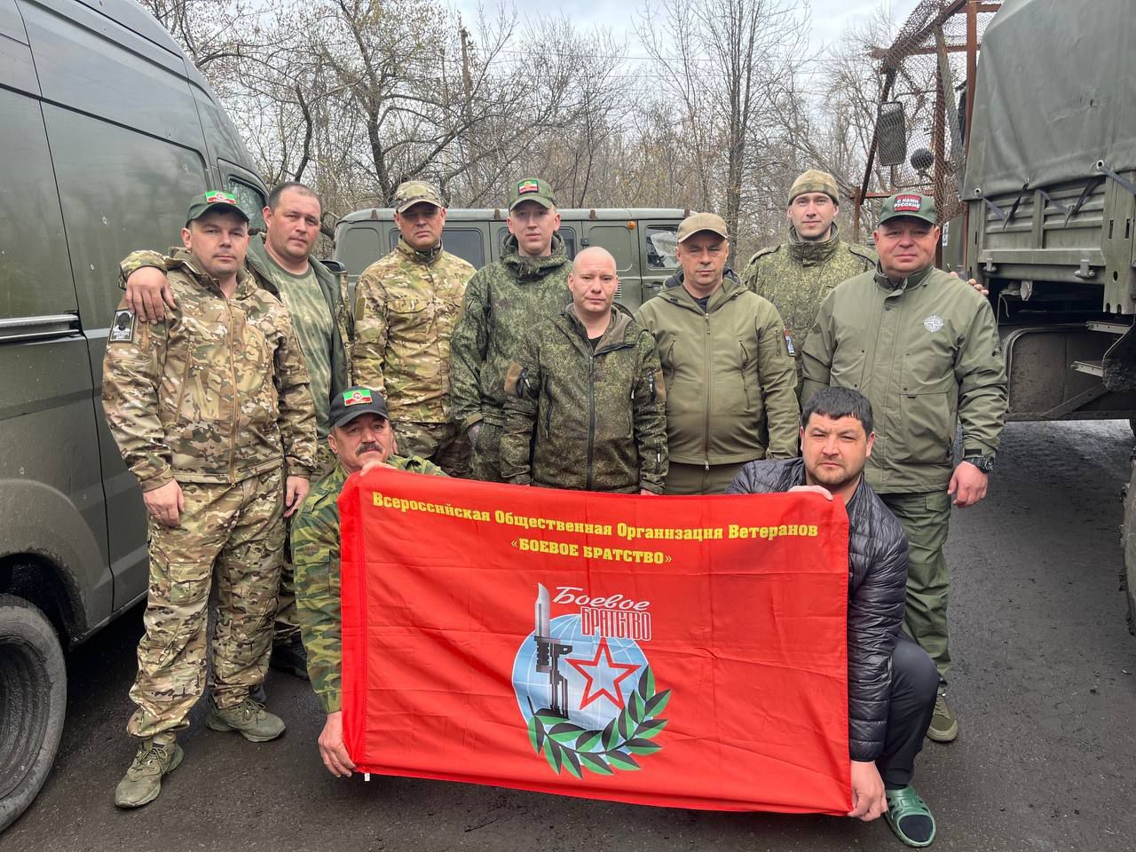 Нурлатское отделение «Боевого Братства» доставило около 30 тонн гуманитарного груза в зону СВО