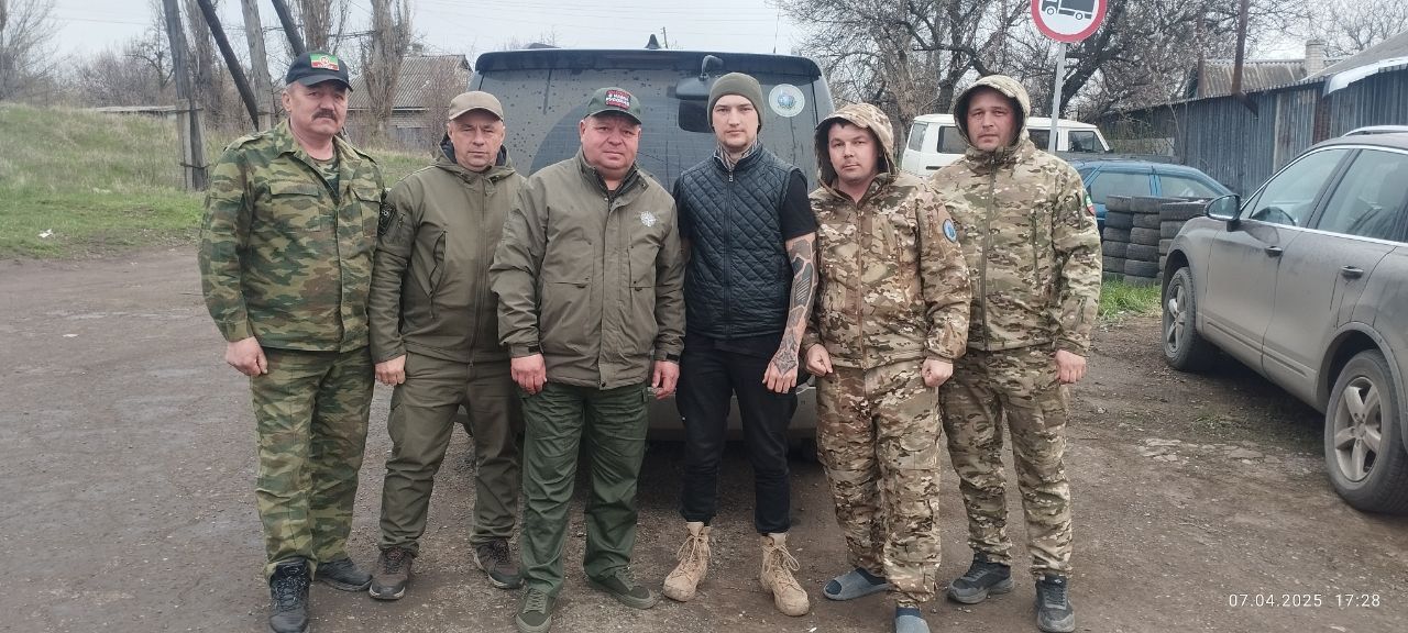 Нурлатское отделение «Боевого Братства» доставило около 30 тонн гуманитарного груза в зону СВО