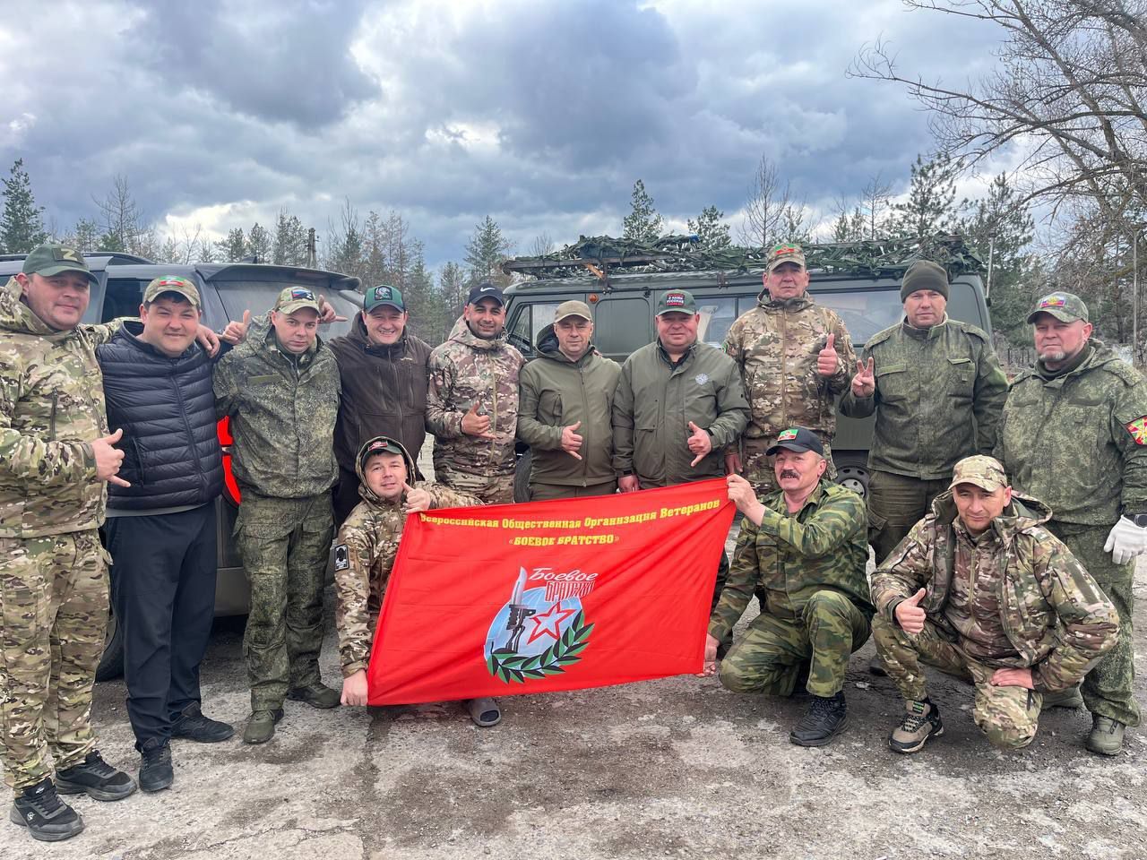 Нурлатское отделение «Боевого Братства» доставило около 30 тонн гуманитарного груза в зону СВО