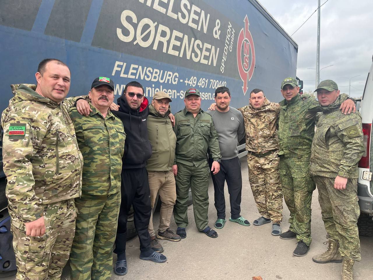 Нурлатское отделение «Боевого Братства» доставило около 30 тонн гуманитарного груза в зону СВО