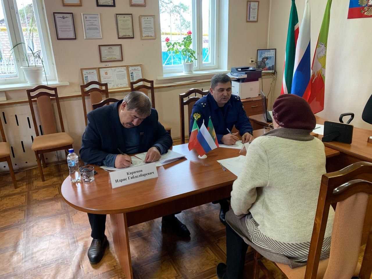 Прокурор и уполномоченный по правам человека провели прием граждан в Тюрнясево