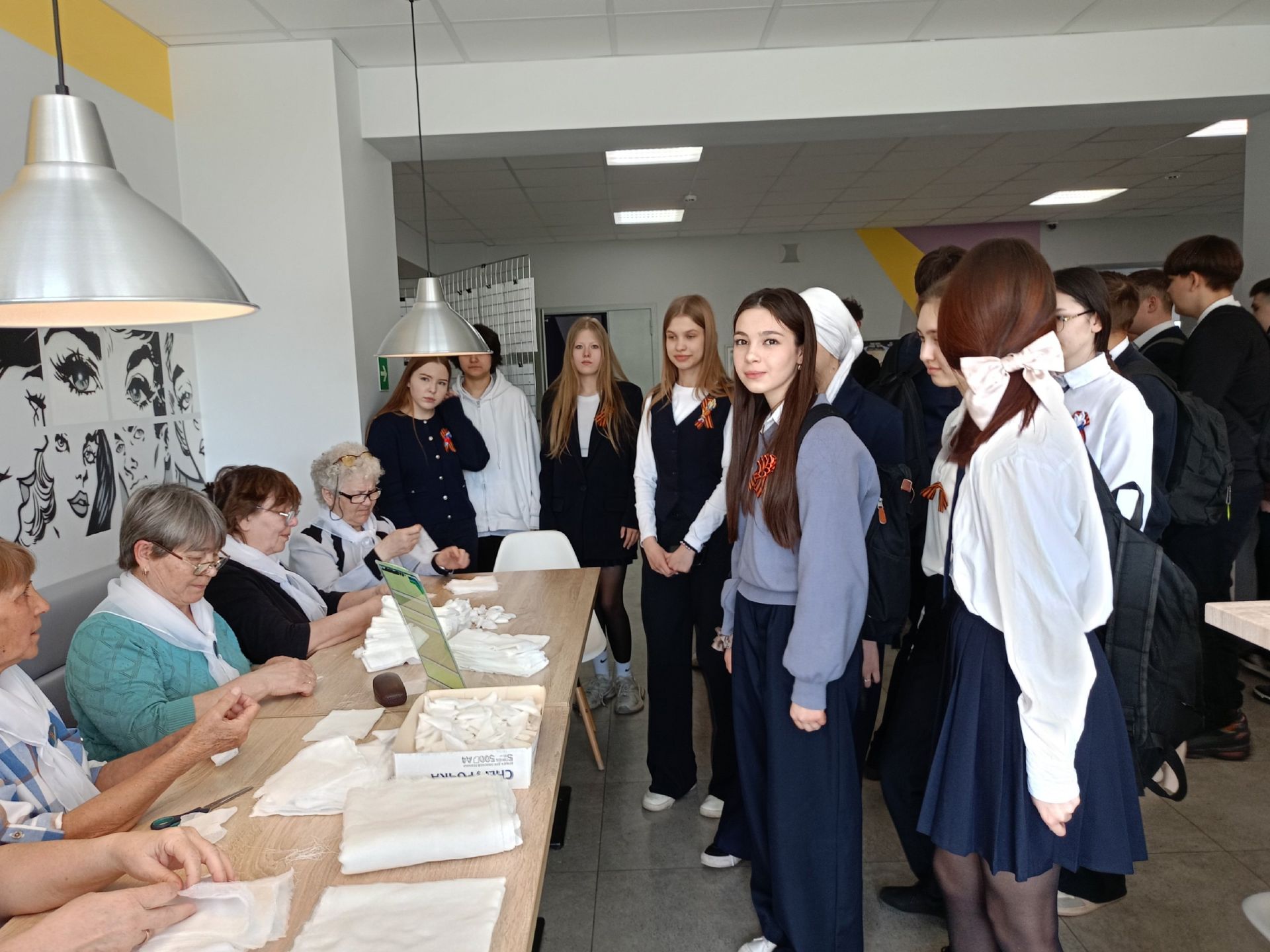 Патриотический концерт-урок «Песни войны» прошел в Нурлате