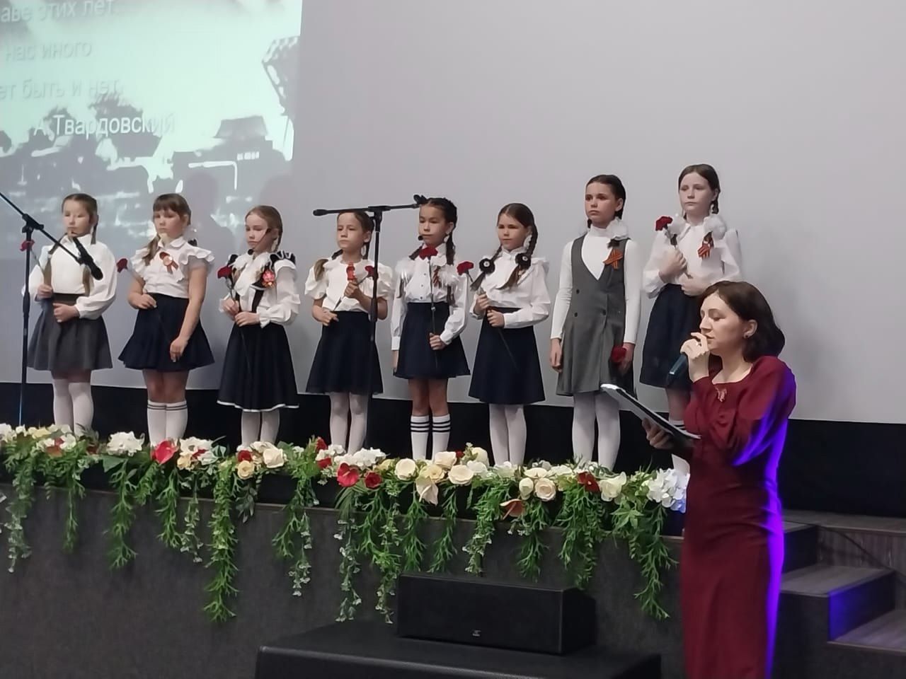 Патриотический концерт-урок «Песни войны» прошел в Нурлате