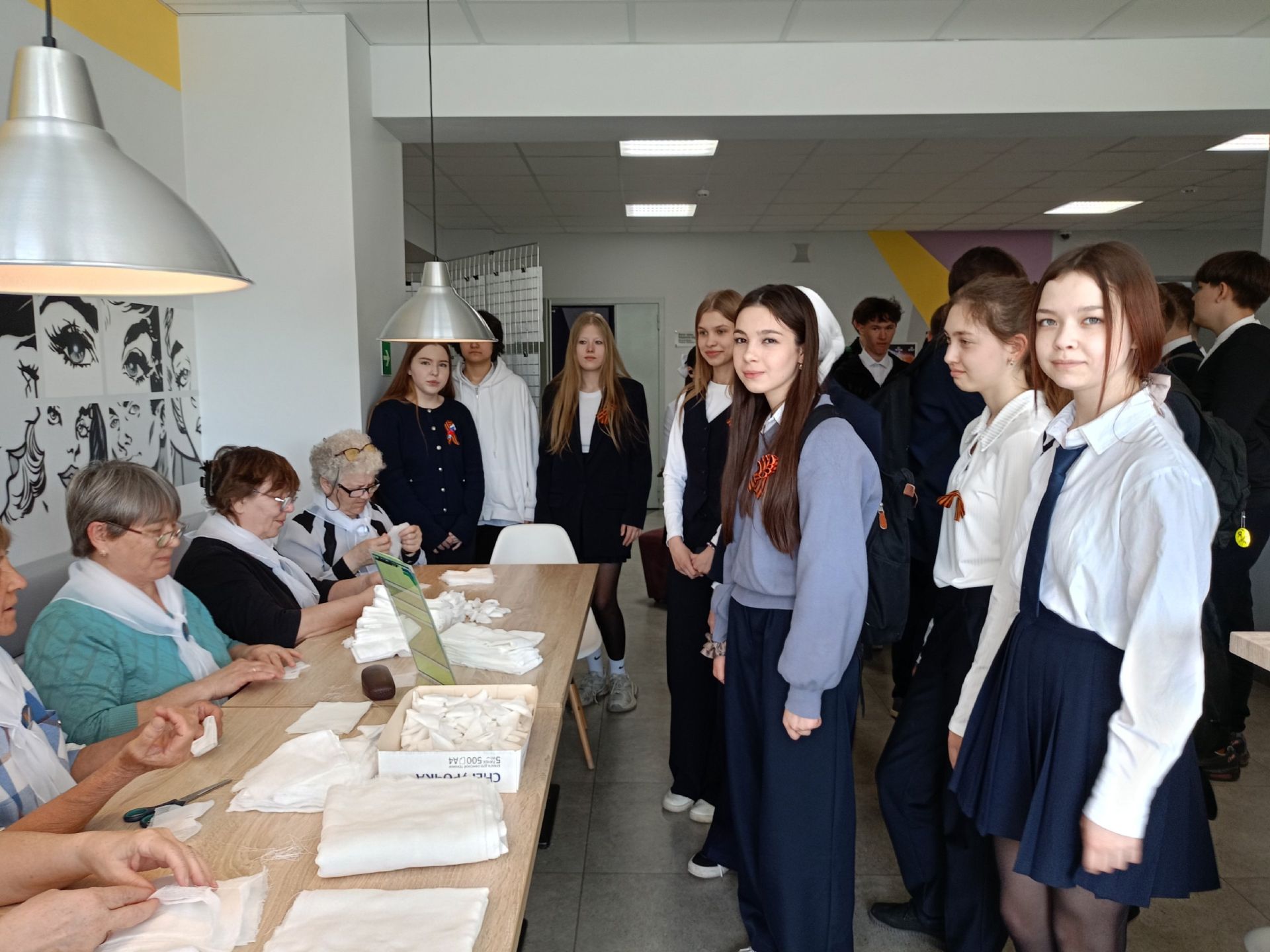 Патриотический концерт-урок «Песни войны» прошел в Нурлате