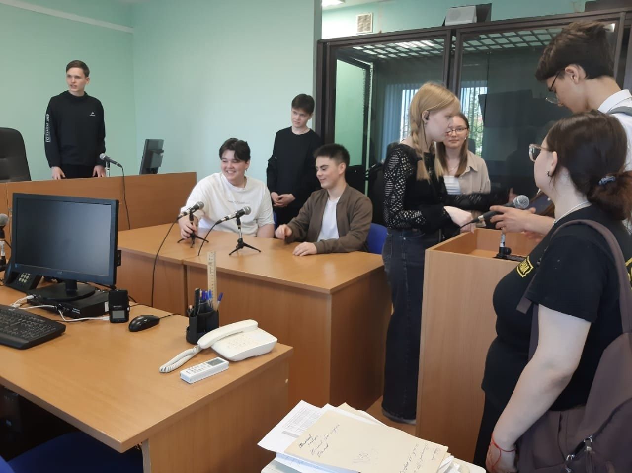 Школьники Нурлата познакомились с работой судебной системы
