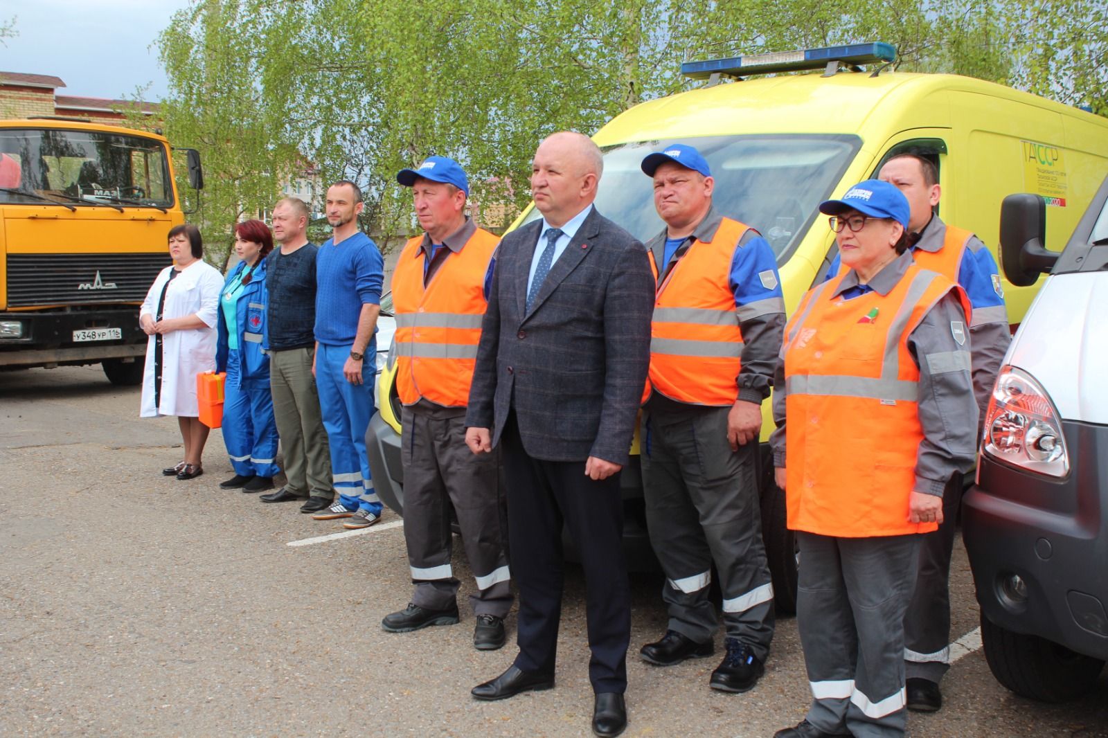 В Нурлате прошла учебная тренировка по сигналу «Загорск»