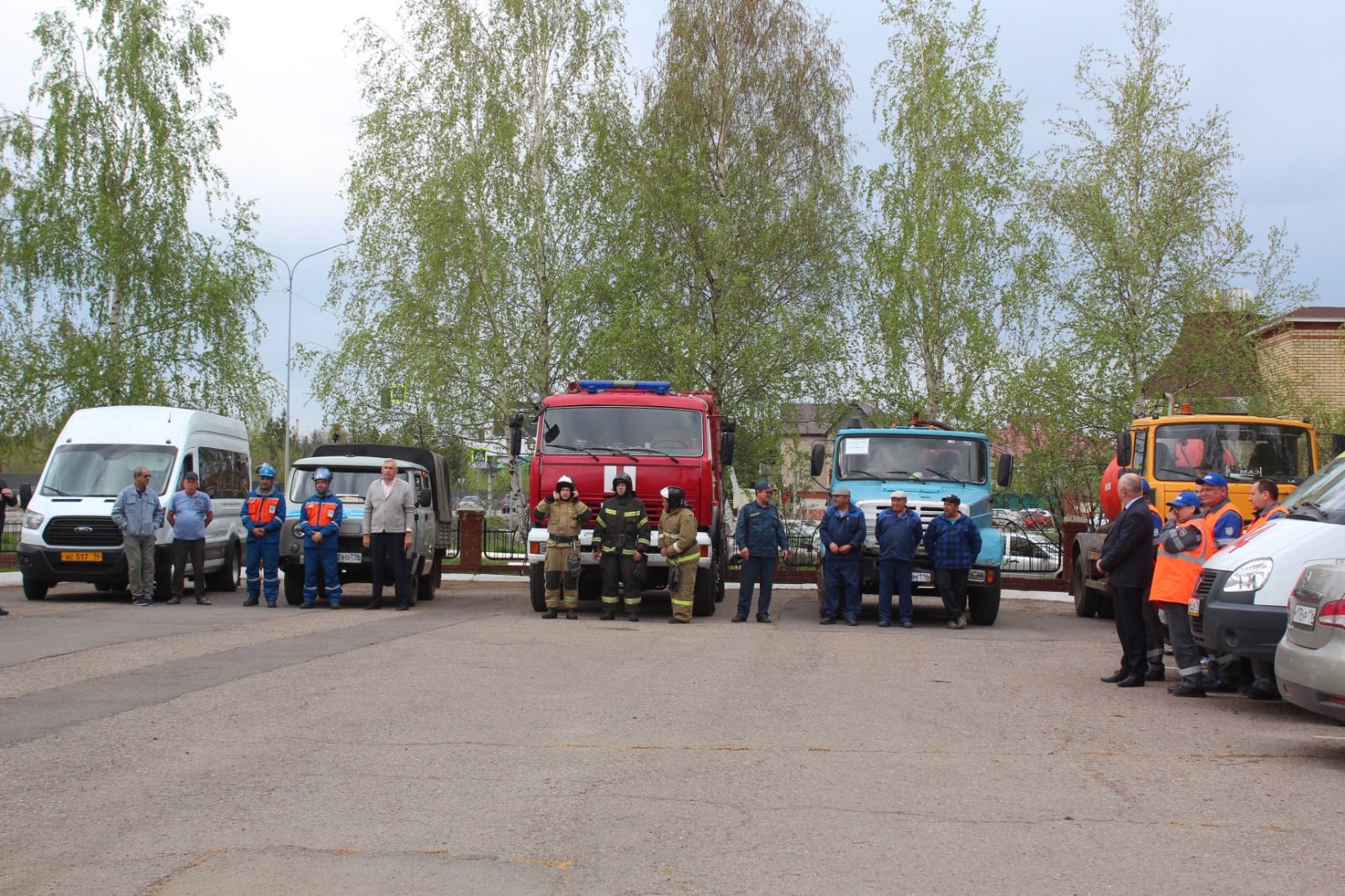 В Нурлате прошла учебная тренировка по сигналу «Загорск»