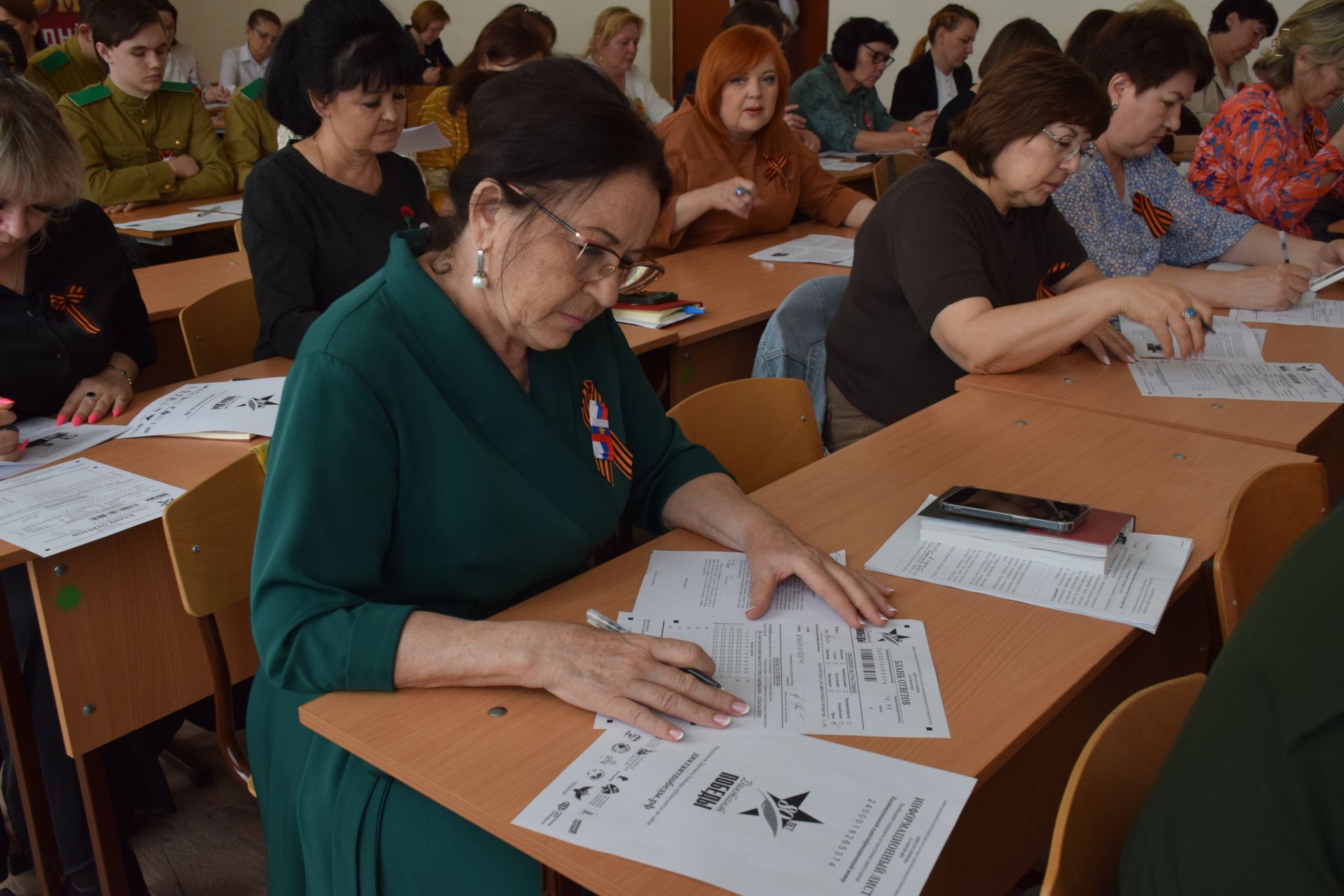 Нурлатцы присоединились к международной историко-патриотической акции «Диктант Победы»