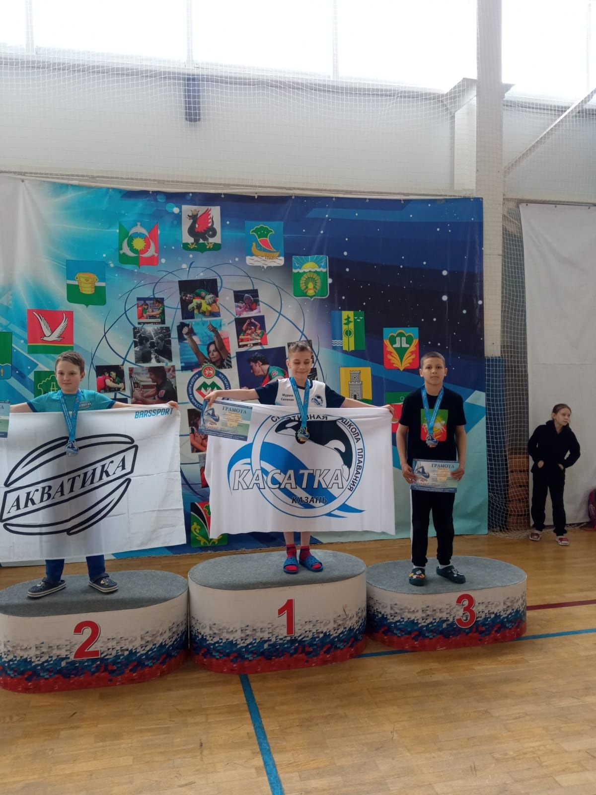 Юный пловец из Нурлата завоевал две бронзы на республиканских соревнованиях