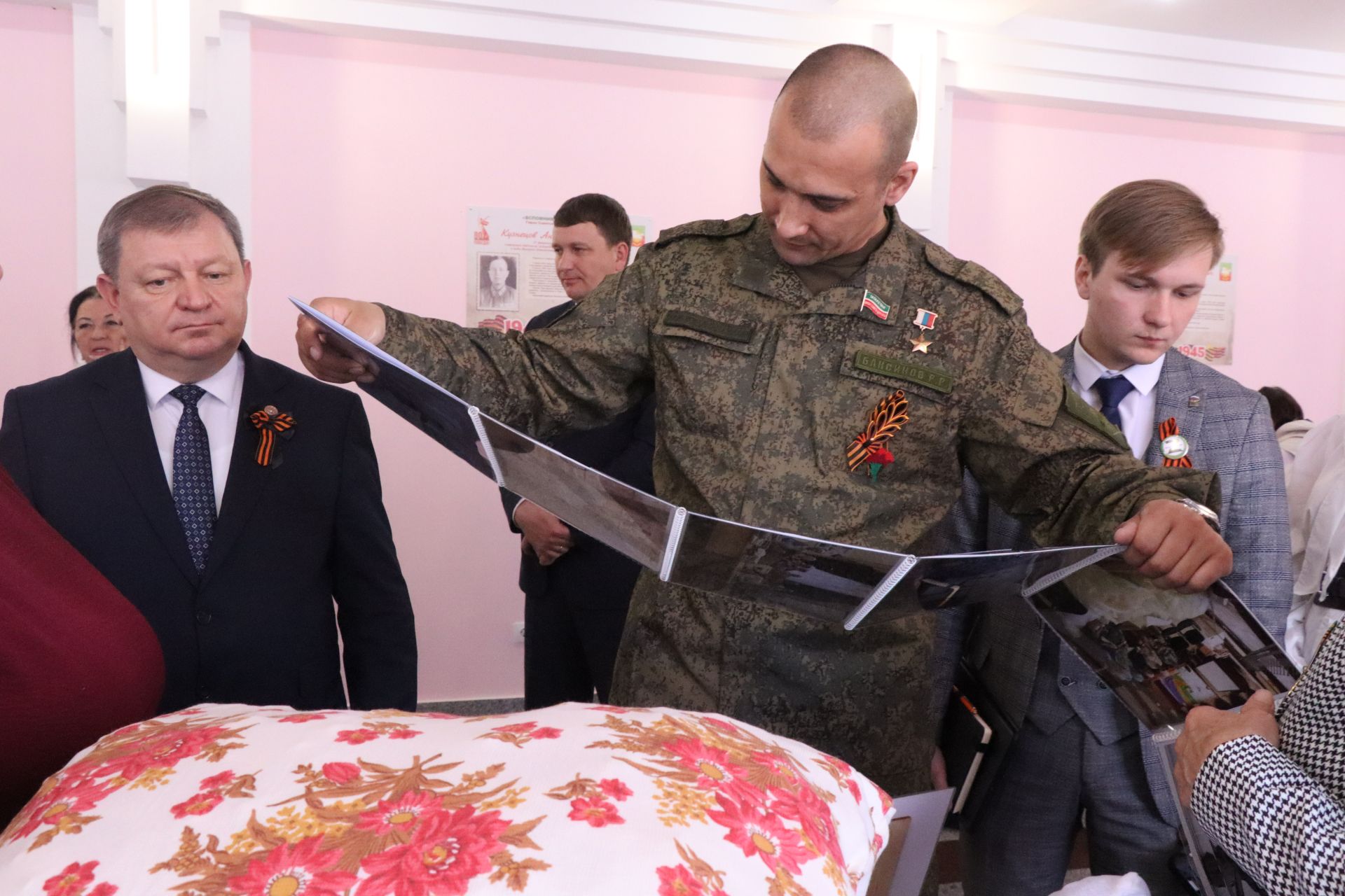 Герой России Расим Баксиков провел Урок мужества для нурлатских школьников (+ фоторепортаж)