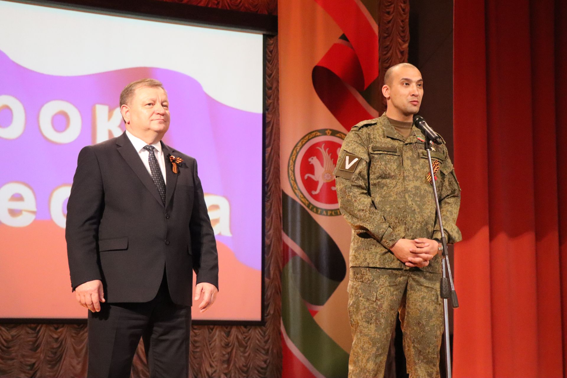 Герой России Расим Баксиков провел Урок мужества для нурлатских школьников (+ фоторепортаж)