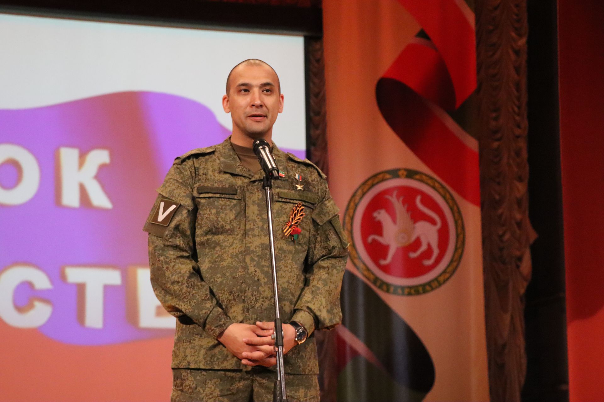 Герой России Расим Баксиков провел Урок мужества для нурлатских школьников (+ фоторепортаж)