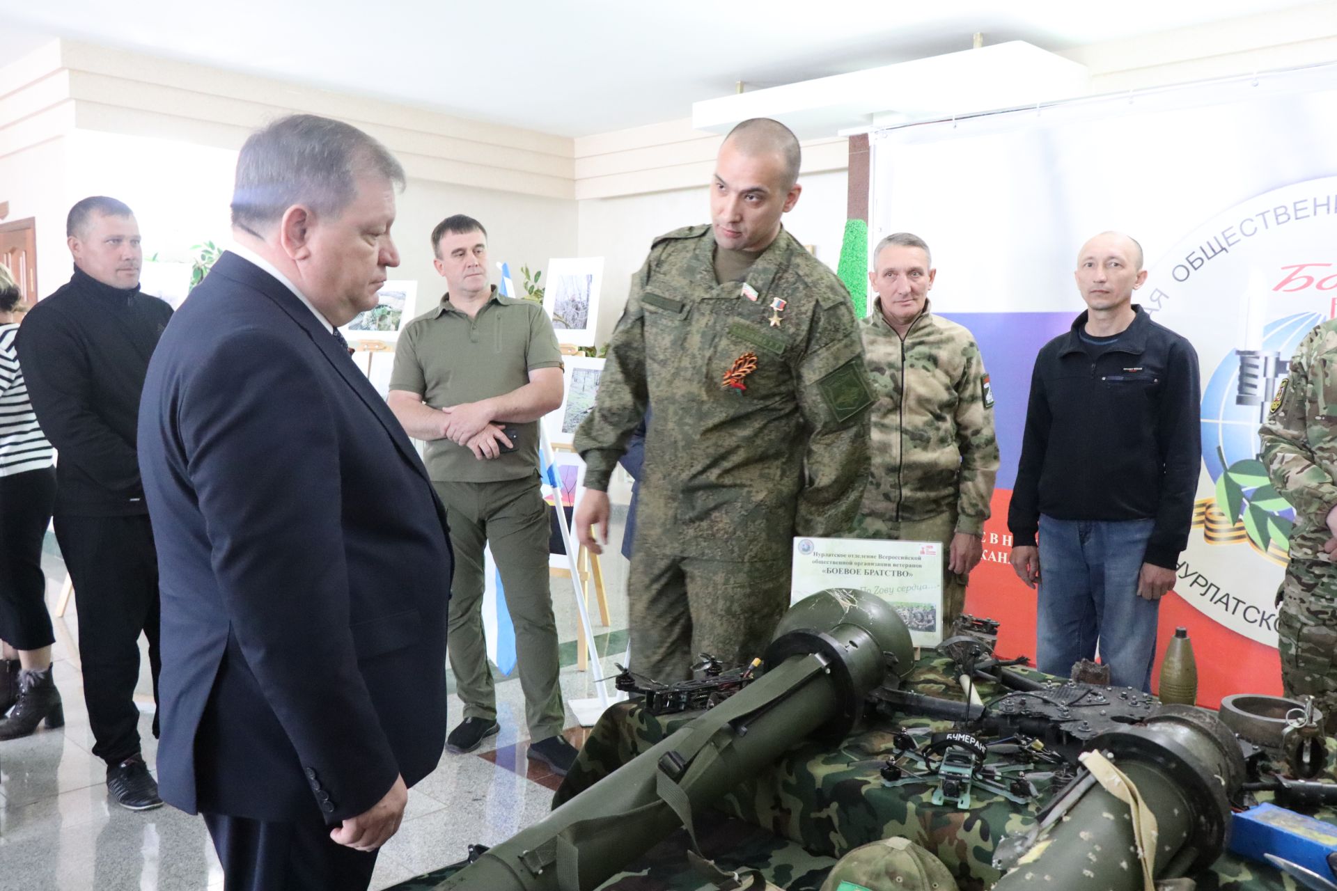 Герой России Расим Баксиков провел Урок мужества для нурлатских школьников (+ фоторепортаж)