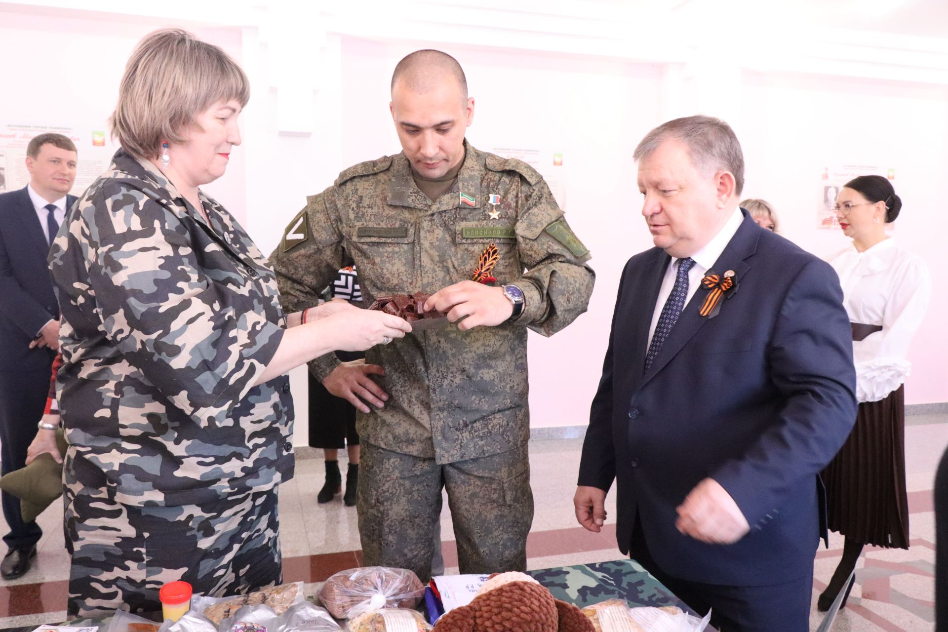 Герой России Расим Баксиков провел Урок мужества для нурлатских школьников (+ фоторепортаж)