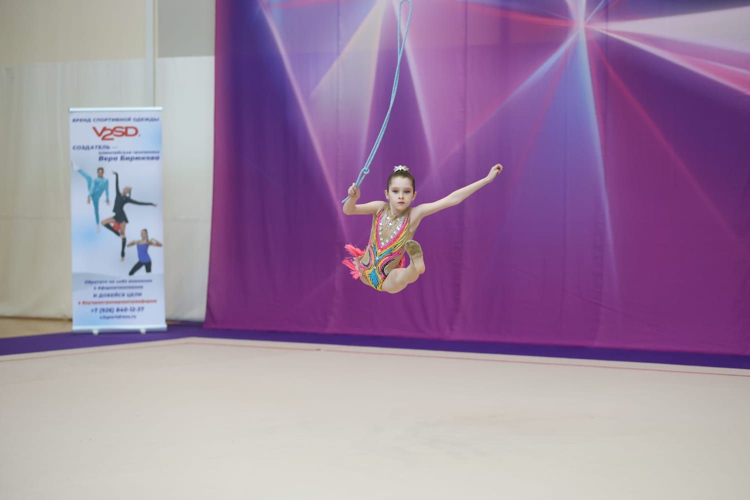 Воспитанницы нурлатской студии художественной гимнастики «Стремление» успешно выступили на турнире «Кубок Весны» в Москве