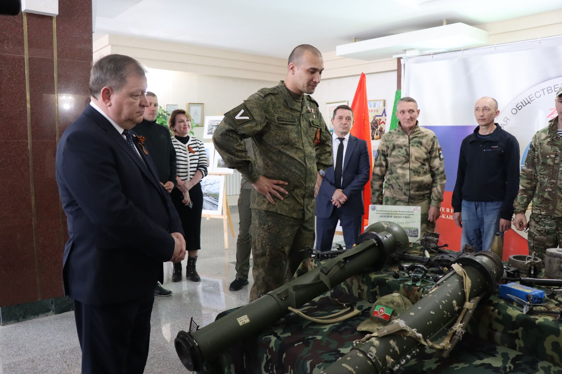 Герой России Расим Баксиков провел Урок мужества для нурлатских школьников (+ фоторепортаж)