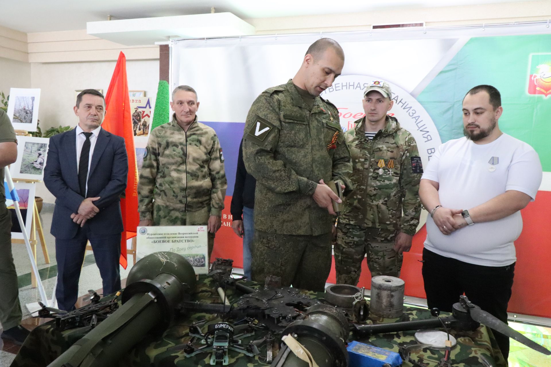 Герой России Расим Баксиков провел Урок мужества для нурлатских школьников (+ фоторепортаж)