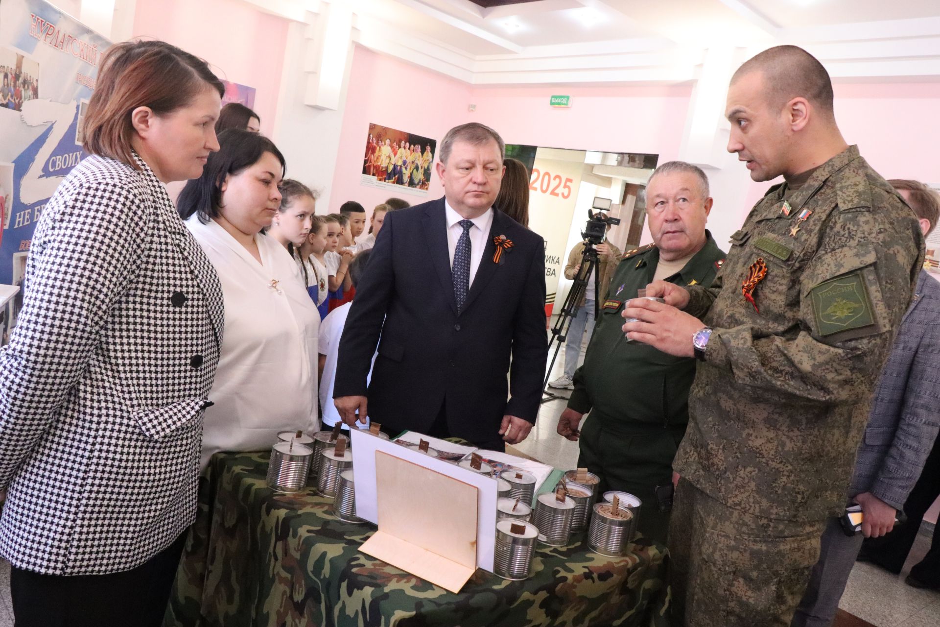 Герой России Расим Баксиков провел Урок мужества для нурлатских школьников (+ фоторепортаж)