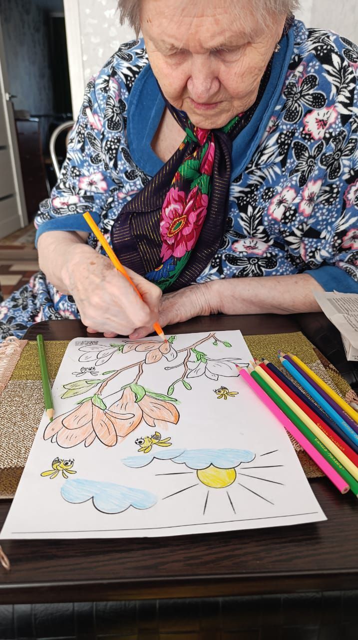 Весеннее вдохновение: арт-терапия в нурлатском центре «Гармония»