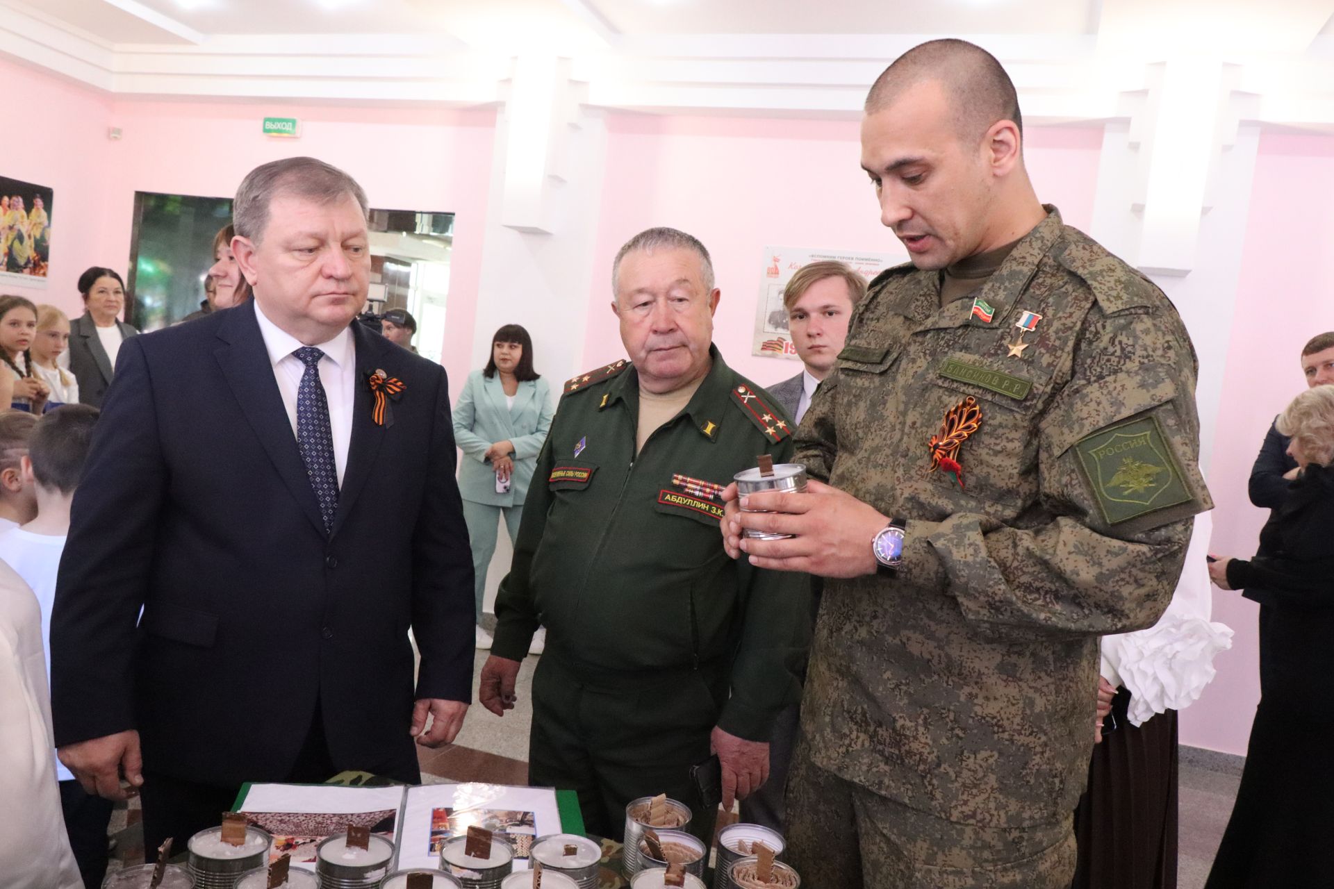 Герой России Расим Баксиков провел Урок мужества для нурлатских школьников (+ фоторепортаж)