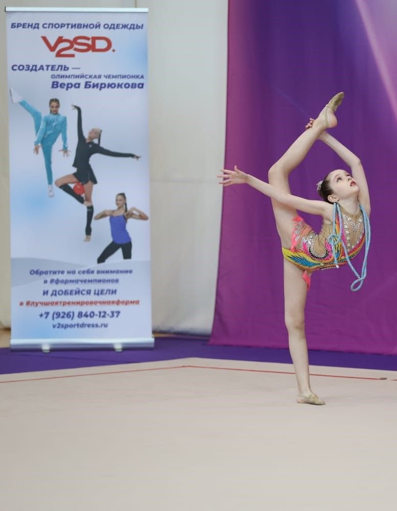 Воспитанницы нурлатской студии художественной гимнастики «Стремление» успешно выступили на турнире «Кубок Весны» в Москве