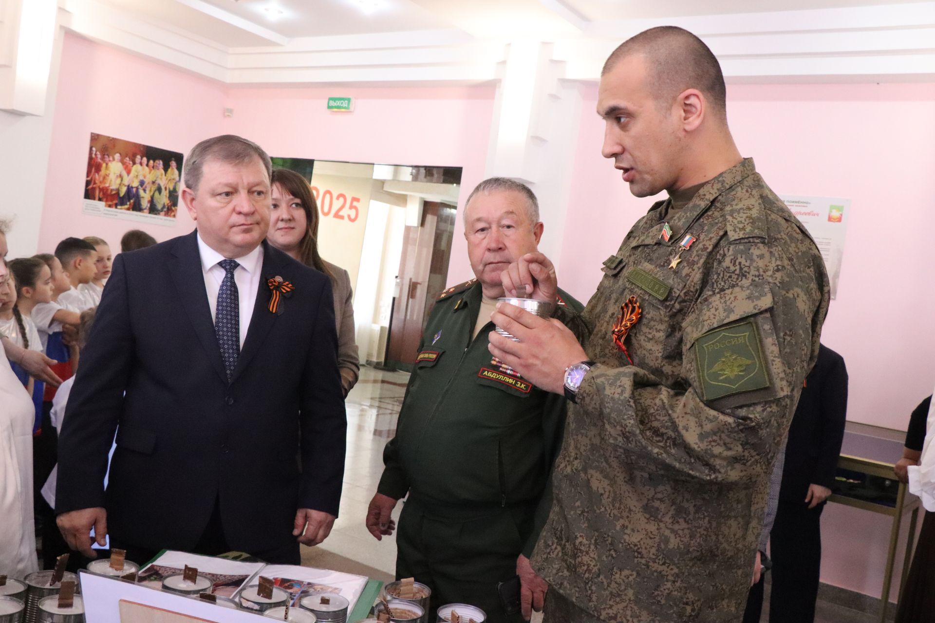 Герой России Расим Баксиков провел Урок мужества для нурлатских школьников (+ фоторепортаж)