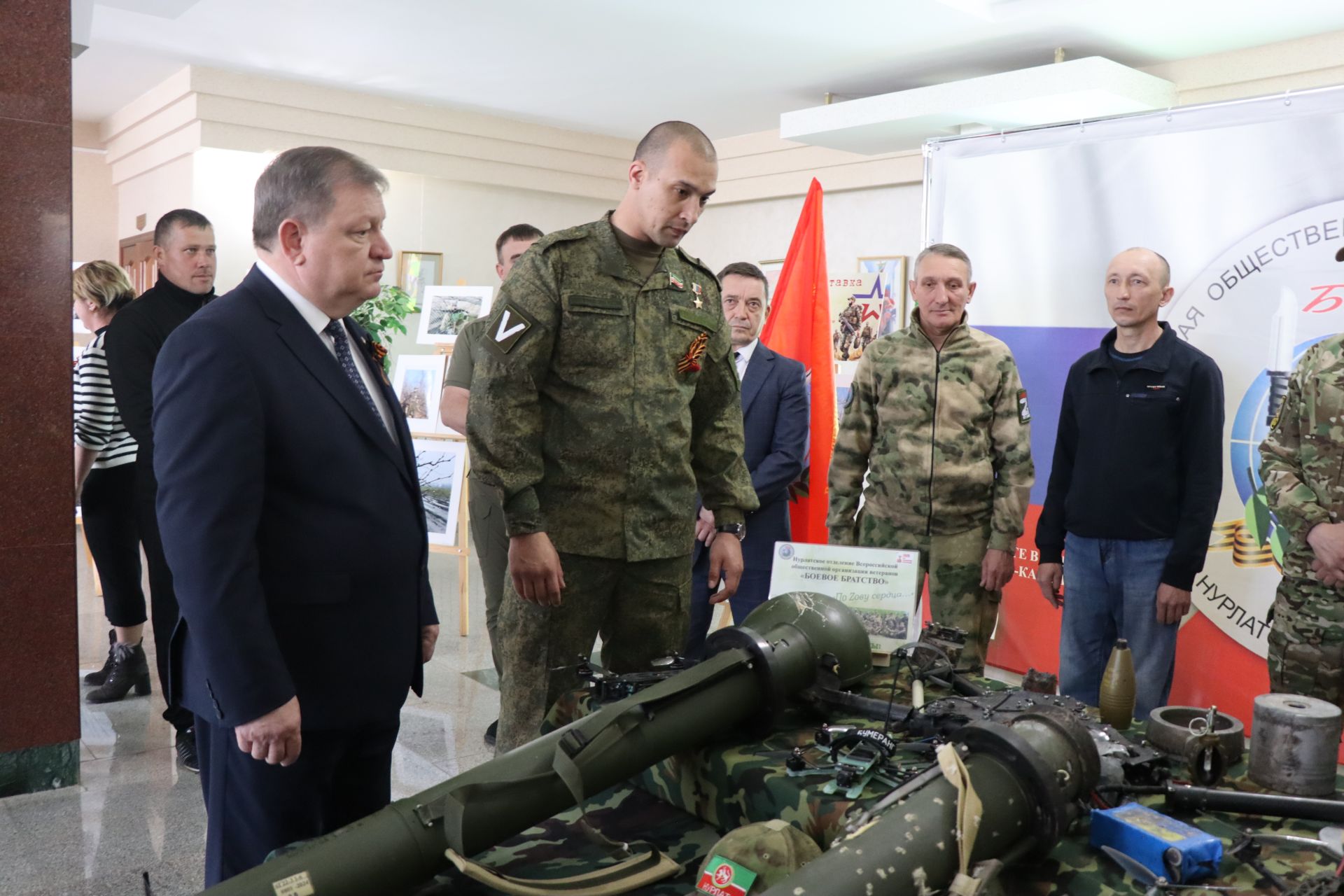 Герой России Расим Баксиков провел Урок мужества для нурлатских школьников (+ фоторепортаж)