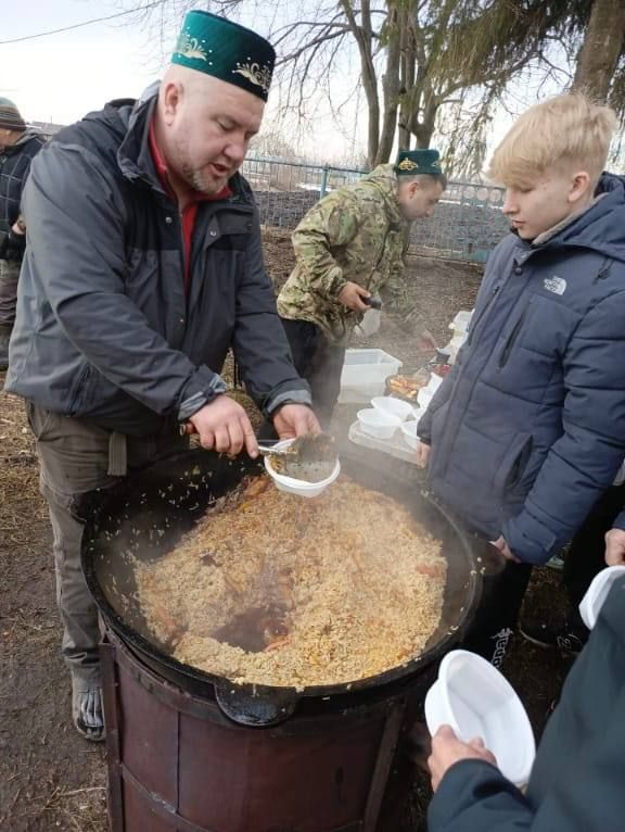 Киекле авылы халкы Ураза гаетен зур бәйрәм итеп билгеләп үткән