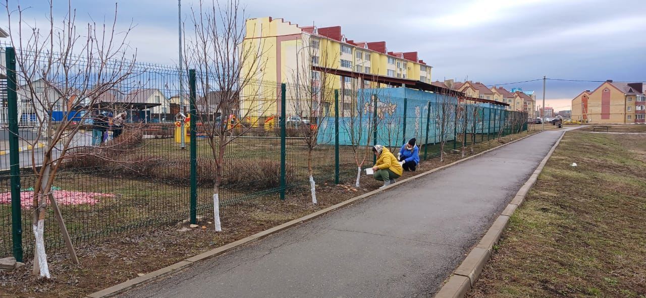 В нурлатских школах прошли массовые субботники